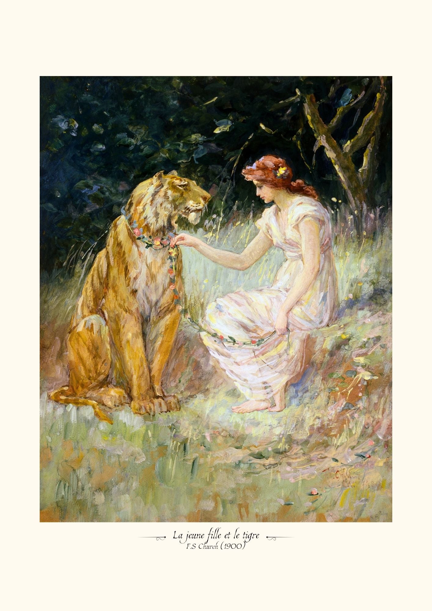 La jeune fille et le tigre
