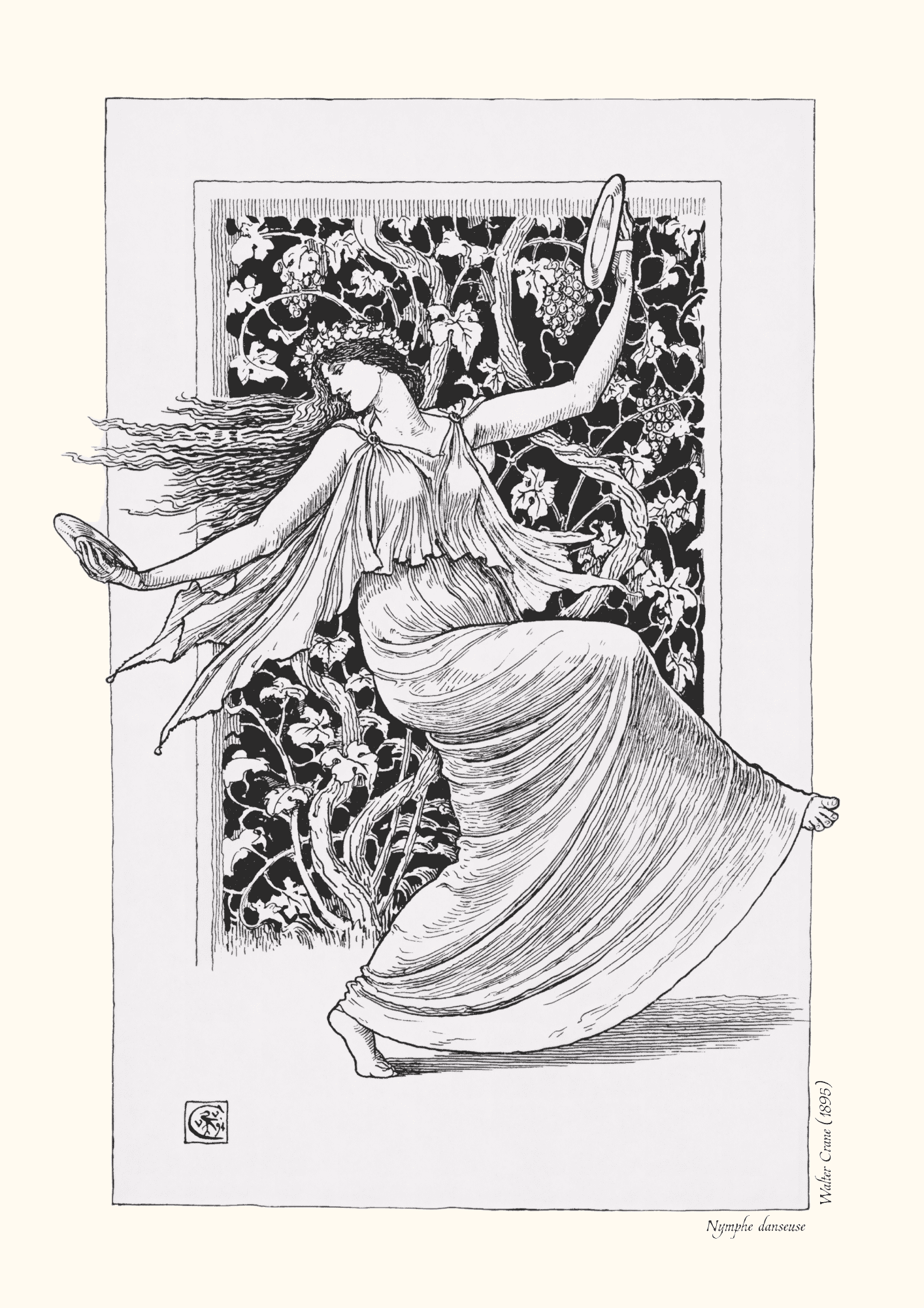 Nymphe danseuse