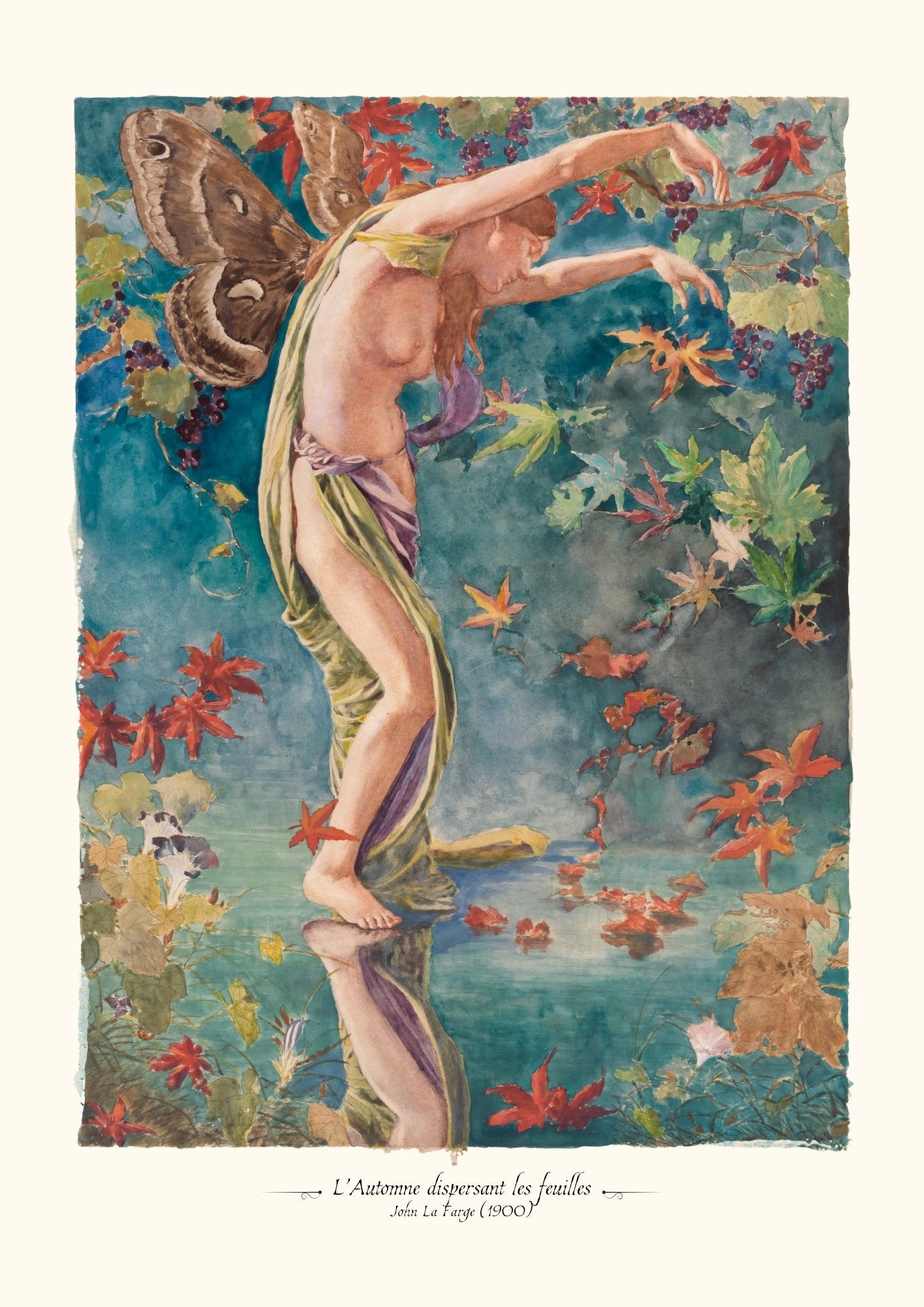 L’Automne dispersant les feuilles