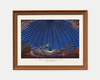 La flûte enchantée - La salle des étoiles dans le palais de la reine de la nuit