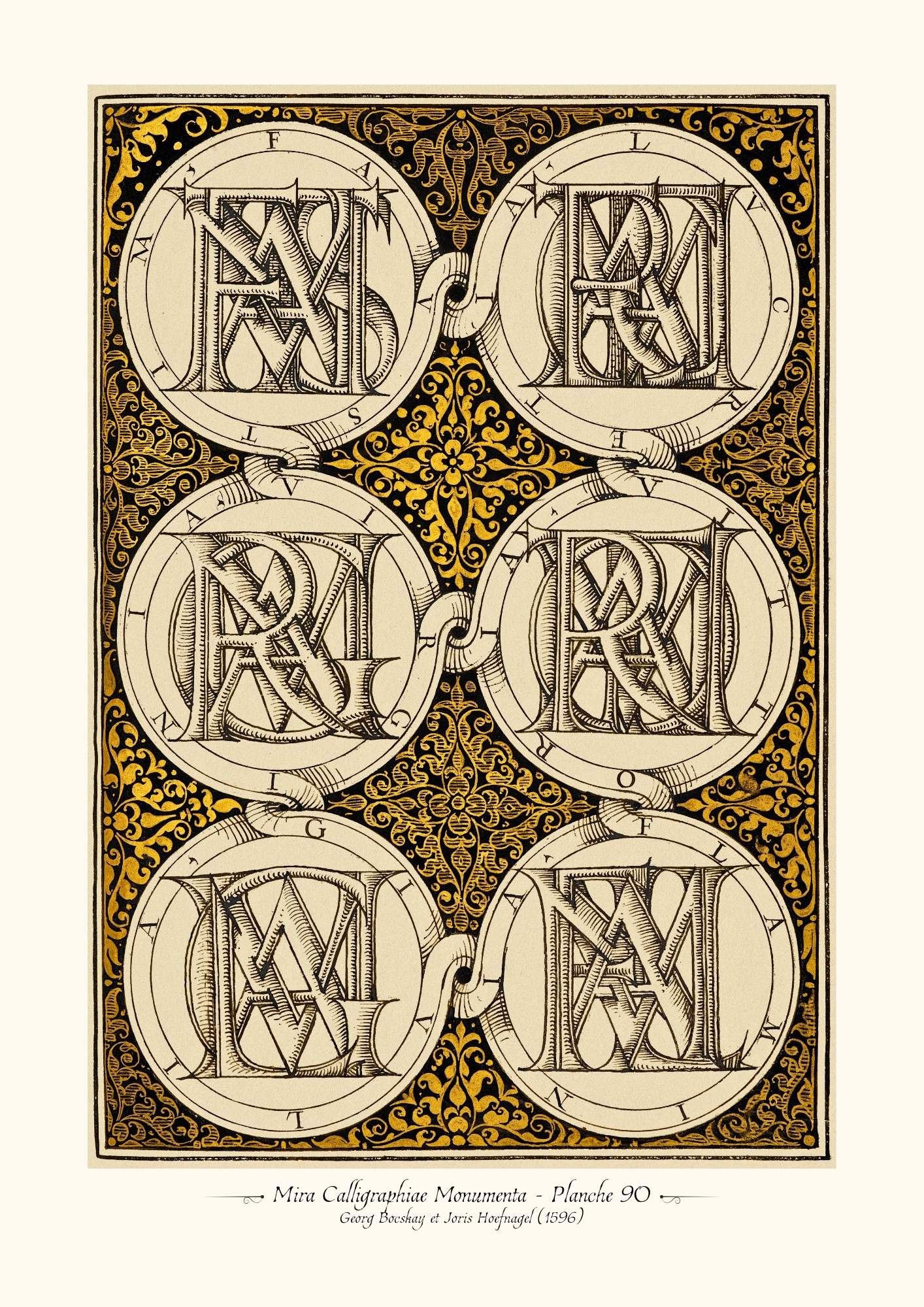 Mira Calligraphiae Monumenta - Planche 90