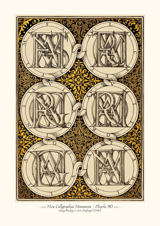 Mira Calligraphiae Monumenta - Planche 90
