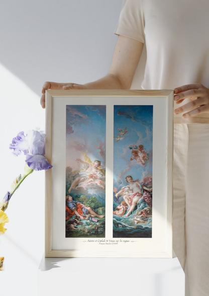 Aurore et Céphale & Vénus sur les vagues