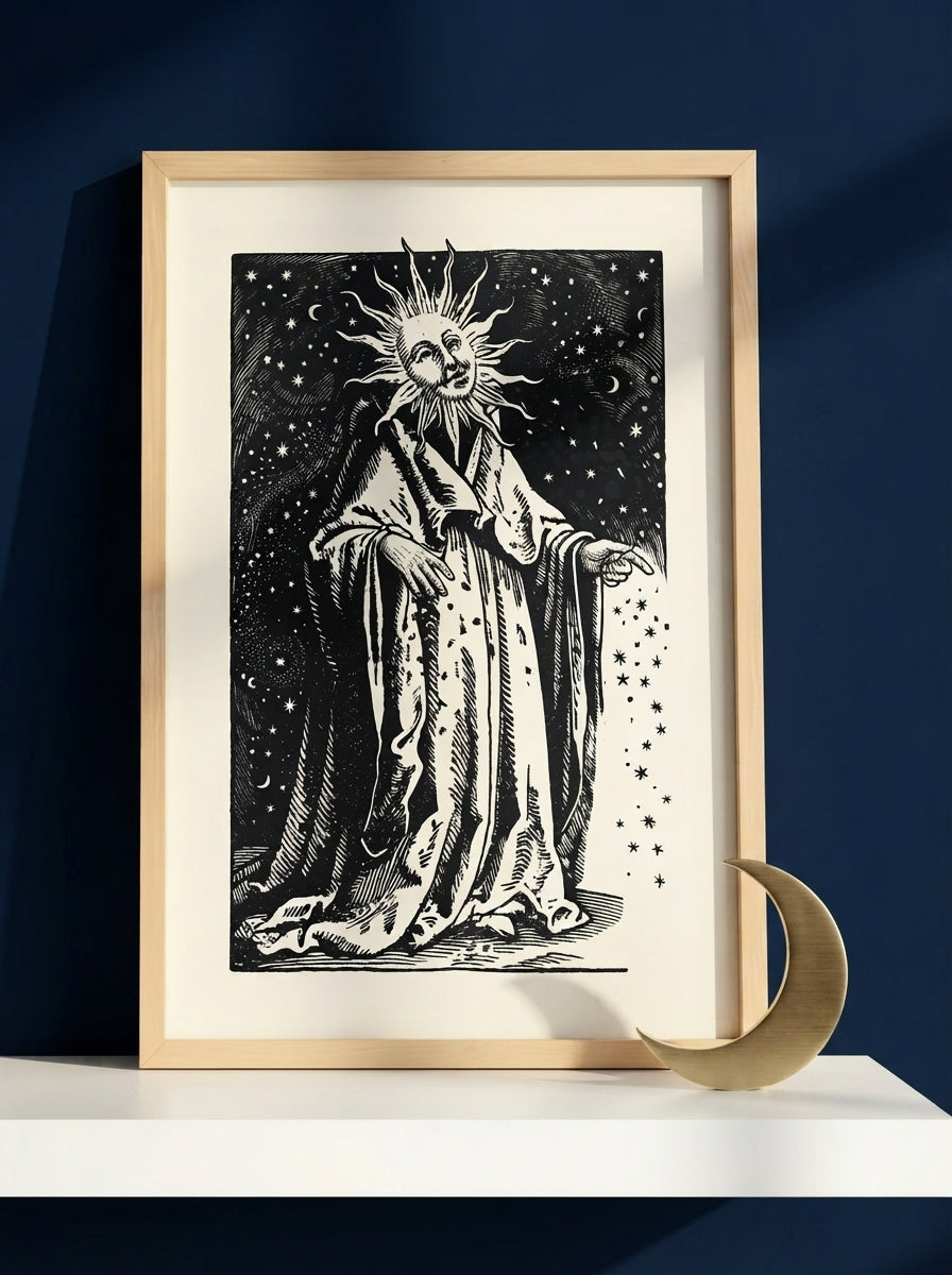 Le Roi Soleil dispersant les étoiles