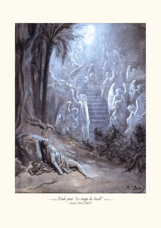 Étude pour "Le songe de Jacob"