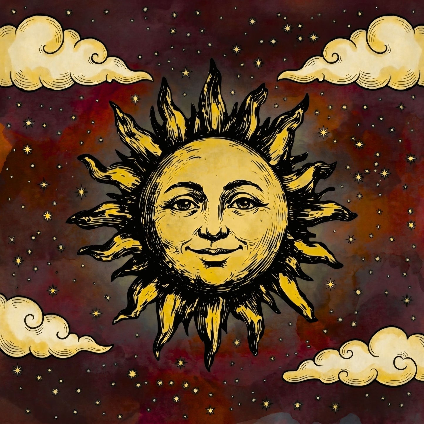 Soleil rouge
