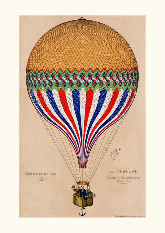 Montgolfière le tricolore