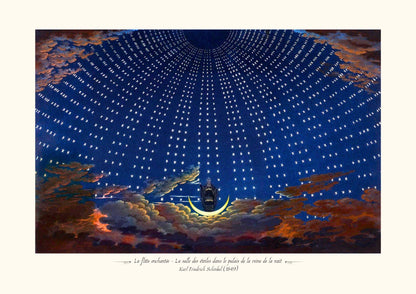 La flûte enchantée - La salle des étoiles dans le palais de la reine de la nuit